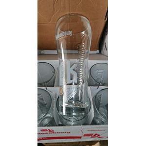 LOT DE 6 VERRES 50 CL BIERE KRONENBOURG - NEUF - TRES JOLI - MODELE 2020 (IDECALE, neuf)
