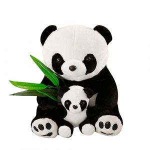 35cm Animal en Peluche Panda Géant Peluche Douce pour Les Enfants, Réaliste Mini Mignon Poupon Interactif Souple Panda à Suspendre Cadeau Noël Saint-Valentin pour Enfant Fille Garçon (Okssud, neuf)