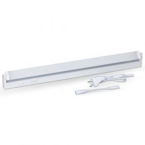 SEBSON Reglette LED sous Meuble Cuisine 80cm &ndash; Dimmable, 3 Couleurs 2700K/4000K/6500K, Orientable - Interrupteur et Prise 230V, Barre LED Prolongeable (SEBSON, neuf)