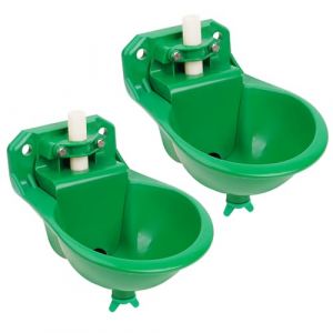Svauoumu Abreuvoir Automatique pour Moutons, Abreuvoir pour BéTail avec Trou de Drainage, Abreuvoir Automatique pour Moutons, ChèVres, Chevaux, Abreuvoir Automatique pour Bétail (2pcs) (HUOHUOZHU, neuf)