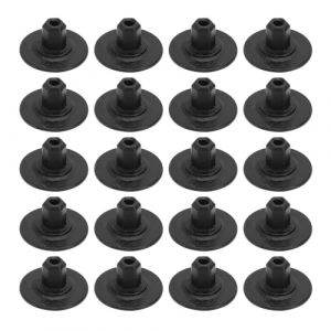 ECSiNG 20pcs Clips d'écrou Boucliers de Soubassement Clips de Fixation Panneau d'isolation Compatible avec Audi Compatible avec Skoda Clip de Montage Garniture d'isolation Pare-Chocs de Voiture (ECSiNG, neuf)