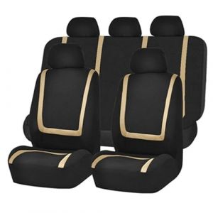 JPDEDIAN Housse Siege Voiture pour ??????? Symbioz 2025 Protection Siege Voiture Universel Couvre Siege Voiture Couvre Siege Auto Confort Protège Siege Voiture, Beige (huanlan, neuf)