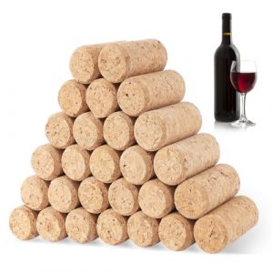 30 Pi&egrave;ces Bouchon Li&egrave;ge, Bouchon en Li&egrave;ge Naturel, Bouchons pour Bouteilles de Vin, Petits Bouchons Artisanaux, Bouchons de Bi&egrave;re Remplacement, Bouchon de Vin en Bois pour DIY Bouteille de Vin Rouge (La boutique sultana, neuf)