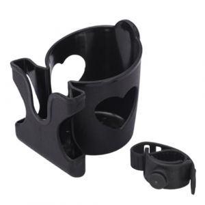 Support de gobelet pour fauteuil roulant - Support portable pour chariot et bouteille | Accessoire rotatif &agrave; 360 degr&eacute;s pour d&eacute;ambulateur, organisateur de boissons pour adultes et enfants (enshishihaoshishangmaoyouxianzerengongsi, neuf)