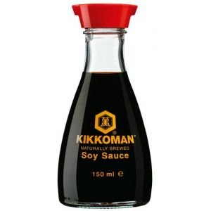 Kikkoman Lot de 2 bouteilles de sauce soja 150 ml (The Marvellous Group, neuf)