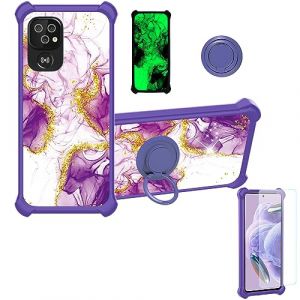 Aroepurt Coque pour Doro 8220 Coque Compatible avec Doro 8220 Coque &Eacute;tui [avec Tremp&eacute; 9H Protection D'&eacute;cran] Case Support PC + Silicone JSZ-ZDL (Huayijie-eu, neuf)