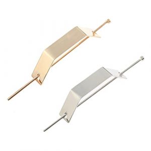 Healvian 2 Pièces Simple Rétro Épingle À Cheveux Épingle À Cheveux Décorative De Mariage Chignon Cage Accessoires De Cheveux De Mariage Femmes Épingle À Cheveux Femmes Chapeaux Coiffure (Le Sengyu, neuf)