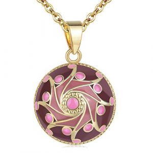 AEONSLOVE Bola de Grossesse, Collier Bola Grossesse pour Maman Pendentif Sons Musique Chime Bal avec Coffret Cadeau pour Amoureux des Chats, Joujou de Bébé (Aeonslove, neuf)