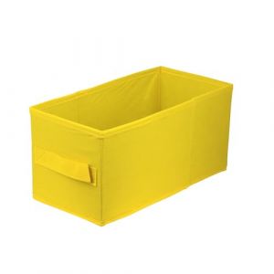 lavita avita Bo&icirc;te de rangement en tissu | Bo&icirc;tes de rangement pliantes 15 x 31 x 15 cm | Tiroir Bo&icirc;te de rangement Tiroir | Syst&egrave;mes de rangement pour les v&ecirc;tements | 1 pi&egrave;ce (jaune) (DOMINO-TRADE, neuf)