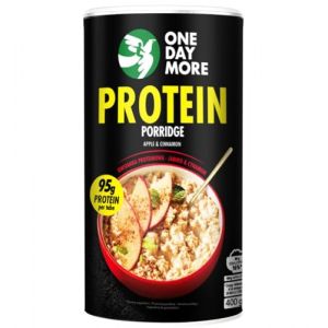 OneDayMore Porridge aux prot&eacute;ines pomme-cannelle nutritif - Id&eacute;al pour un petit-d&eacute;jeuner sain et le contr&ocirc;le du poids, 450g (OneDayMore Shop, neuf)