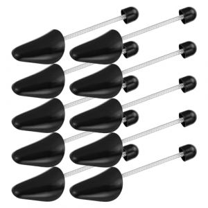 welsberg Lot de 5 Paires Embauchoirs Taille Variable EU 35-38, Embauchoir Plastique Femme, Forme Chaussure, Noir (FlashFire DE, neuf)