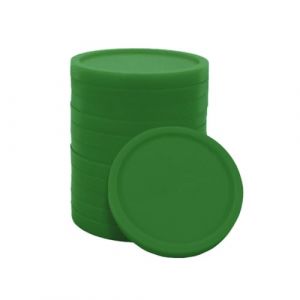 CombiCraft jeton de Caddie Vierge en Plastique avec Le Format d'une pièce d'un Euro - Vert - 100 pièces (CombiCraft BV, neuf)