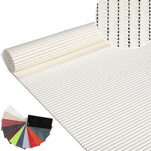 ANRO Tapis de bain en mousse souple - Tapis de bain et de douche - Antid&eacute;rapant - Couleur unie - Blanc - 120 x 130 cm (anrotradegmbh, neuf)