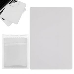 UZYXC Protection Clavier Ordinateur, Protection d'écran de Clavier Compatible Chiffon Microfibre avec MacBook Pro 13"/14"/MacBook Air 13" Doublure en Microfibre et Chiffon de Nettoyage Portable (hulingle, neuf)