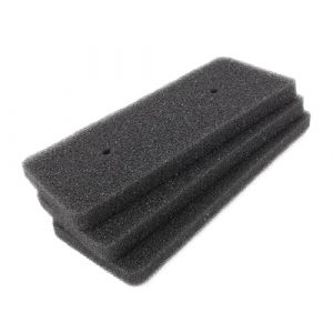 DL-pro Lot de 3 filtres en mousse 230 x 100 x 15 mm pour Samsung DC62-00376A DC6200376A Filtre éponge pour sèche-linge, pompe à chaleur, sèche-linge à condensation (aGOra-ecommerce GmbH, neuf)