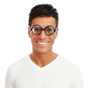 P'tit Clown - 69442 - Lunettes double foyer - Humour - Déguisement intello (Quaerius . com, neuf)