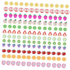 PACKOVE 2400 Pi&egrave;ces D&eacute;cor Ongles Tranches Color&eacute;es pour Diy et D&eacute;coration (Spring TU, neuf)