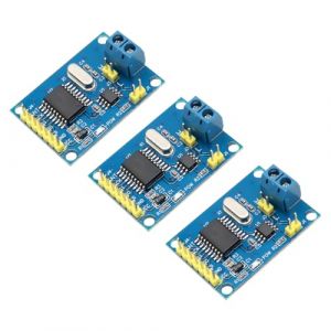 AYWHP MCP2515 Lot de 3 modules CAN-Bus avec TJA1050 – Module d'interface SPI compatible avec Arduino, Raspberry Pi & IoT 5 V DC, 1 Mo/s, 120 ohms, ajustement d'impédance pour l'industrie 4.0, Smart (Quan Ruiqi, neuf)
