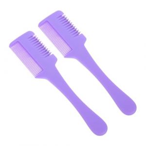 GALPADA Lot De 2 Peignes À Cheveux Peigne De Coupe De Cheveux Rasoir De Coupe Texturisant Tondeuses De Coupe De Cheveux Rasoir Pour Coupe De Cheveux Rasoir Pour Couches Peigne De (Hargrove Hare, neuf)