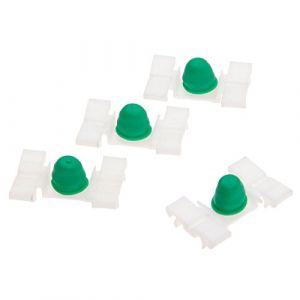 Lot de 20 Agrafe Plastique Moulures et Bandeaux Compatible avec la Porte de BMW E36 E46 E39 323 325 328, 3,6 × 2,3 cm (Mtsooning-uk, neuf)