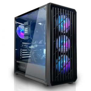 SYSTEMTREFF PC Gamer Basique AMD Ryzen 5 Pro 5655G 6x4.4GHz | AMD RX Vega 7 | 512Go M.2 NVMe | 16Go DDR4 RAM | Windows 11 Pro | Ordinateur de Bureau WLAN pour Les Joueurs, Les Gamers (Systemtreff, Preise inkl. MwSt., neuf)