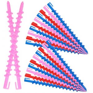 CIYODO 20 pi&egrave;ces Tiges Permanentes en H&eacute;lice Cheveux Boucl&eacute;s Flexibles pour Femmes Outils Coiffure DIY pour Boucles Serr&eacute;es et Naturelles Adapt&eacute;es Cheveux Courts et Couleur Al&eacute;atoire (ChanghaiWall, neuf)