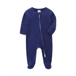 KIDDLETOWN Grenouill&egrave;re &agrave; manches longues pour b&eacute;b&eacute; gar&ccedil;on et fille - Body pour nouveau-n&eacute; - Double fermeture &eacute;clair - V&ecirc;tements pour b&eacute;b&eacute; - Grenouill&egrave;re - Cadeau pour b&eacute;b&eacute; - Pyjama &agrave; manches longues (KIDDLETOWN, neuf)