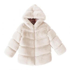 Manteaux en Fausse Fourrure Fille Hiver Veste en Fausse Fourrure pour Enfants Filles en Fausse Chaude Vestes à Capuche Blouson d'hiver Manteaux et Blousons Ado Chaude en Peluche pour 2-13 Ans (⭐⭐⭐⭐⭐AEGJEGVD⭐⭐⭐⭐⭐, neuf)