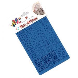 Pochoir D'arbre De No&euml;l Renne Haute D&eacute;finition Outil Manucure En Acier Inoxydable Antirouille Mod&egrave;le D'ongles En Acier Inoxydable (fankundianzishangwuyouxiangongsi, neuf)