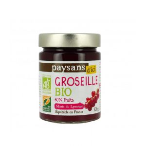Confiture extra Groseille bio & équitable (NOS MEILLEURES COURSES, neuf)