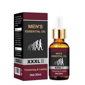 Huile de massage pour agrandissement du p&eacute;nis, huile pour agrandissement du p&eacute;nis,agrandissement plus rapide du p&eacute;nis de grande taille, huile d'agrandissement de puissance plus grande (M,1PC) (zhengzhouyushengshangmao, neuf)