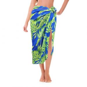 AffeGifts Pareo Femme Plage, Long Sarong Femme Mousseline de Soie Pareo de Plage Cache-Maillots et Sarongs Femme Jupe de Plage Jupe Maillot de Bain Filles Nageant Piscine de Plage D'&eacute;t&eacute; (AffeGifts FR, neuf)