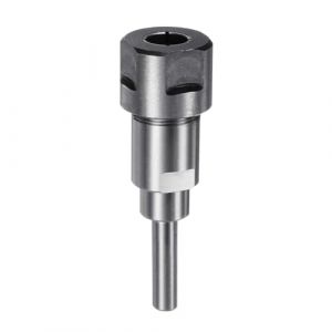 QUARKZMAN Rallonge de Collet de Routeur Convertisseur d'Adaptateur 8mm à 12mm pour Gravure CNC, Perçage, Fraisage sur Bois (QUARKZMAN, neuf)