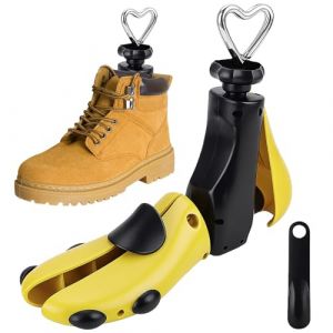Druuzyl &Eacute;largisseurs de Chaussures Homme Femme, &Eacute;carteurs de Chaussures Ajustables en Largeur et Longueur, Embauchoirs &agrave; Chaussures avec Chausse-pied pour Pointures 35 &agrave; 42 Ecarteur Chaussure (Tuyethjkd, neuf)