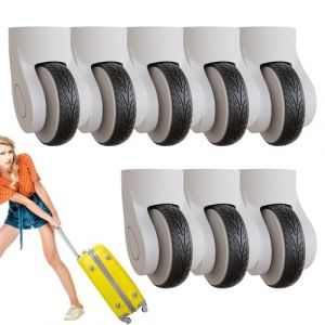Housses de roue de bagage pour valise | Housse de roue de bagage à main en silicone, accessoires de voyage, housse de protection de roue de valise, housse de protection de remplacement et réduction du (savetian, neuf)