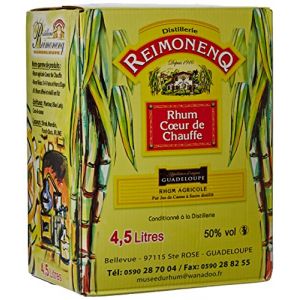 REIMONENQ Cubi Rhum Blanc 50° 4,5 L (La Route des Rhums, neuf)