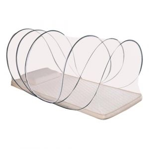 Moustiquaire portable 0 pour lit | Tentes de lit pour lit | Moustiquaire de voyage pliable et pop-up | Tente portable pour une seule personne pour la maison, le dortoir, l'hôtel, les (NZHCTSY, neuf)