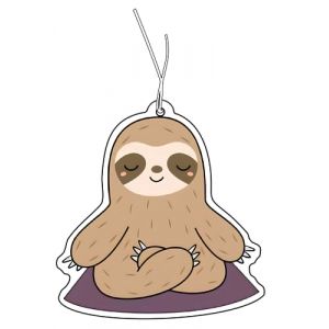 Lot de 2 désodorisants pour voiture paresseux, désodorisants pour voiture, tuning, désodorisant de voiture, pendentif parfumé pour voiture (DuftbaumShop, neuf)