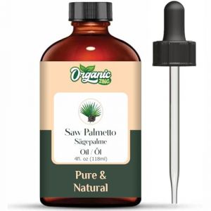 Organic Zing Saw Palmetto Oil | Pure & Natural Essential Oil for Skincare, Hair Care & Massage - 118ml/3.99fl oz (24x7healthstore, neuf)