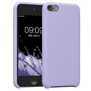 kwmobile &Eacute;tui Compatible avec Apple iPod Touch 6G / 7G (6&egrave;me et 7&egrave;me g&eacute;n&eacute;ration) - &Eacute;tui Coque Protection en Silicone pour Lecteur MP3 Lavande (SX-Commerce, neuf)