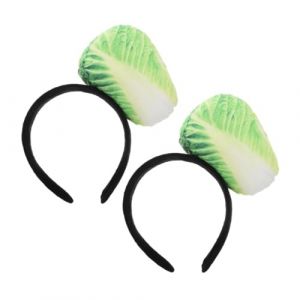ibasenice Lot De 2 Serrage-t&ecirc;tes Fantaisie Chou Chinois 3d En Peluche Douce, Accessoires Cheveux Femmes Filles Gar&ccedil;on Et Filles, Bandeaux Confortables Pour Cosplay F&ecirc;tes Halloween Lavage Du Visage (Yunfan YBJ, neuf)