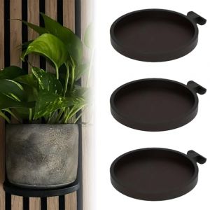 Rbleote Etagere pour Panneau Acoustique, 3 Pi&egrave;ces Etagere pour Panneau Tasseau Bois, Panneaux Acoustiques, Noir, Fleurs Et Accessoires D&eacute;coratifs (LAPTEANU STORE S.R.L., neuf)