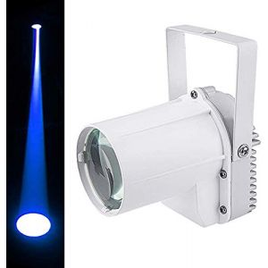 jindaaudio Projecteurs pin spot, 3W Spotlight LED Blanche Faisceau, Disco Pinspot Lumi&egrave;re pour Boules &agrave; facettes (Jinda Audio, neuf)