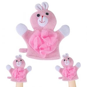 Chaussure De Bain Bébé Mignonne, Chaussure De Bain Pour Bébé, De Toilette Avec Dessin Animé Coton Color Animal, Genti Et Pelage Doux Pour La Douche Des Petits Et Des Nouveau-nés (Learkeen, neuf)