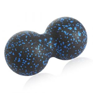 Balle massage, Boule de massage aux arachides, Boule Myofasicale, Boule d'exercice, Balle de Massage pour soulager la colonne vertébrale, le cou et le dos, massage des tissus profonds, 8 * 16cm (Thuranda OÜ, neuf)