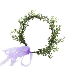 Serre-tête élégant en forme de feuilles bohème pour filles, tendance, spectacles, fête de mariage, bijoux serre-tête pour femme (JieLinKeJi, neuf)