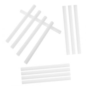 SHERCHPRY Lot De 12 Tiges D'Extension De Cheveux Professionnelles Outils Pour Extensions De Cheveux Bâtonnets De Finition Dispositif Adhésif Multifonctionnel Colle Blanche (Dnna Huang, neuf)