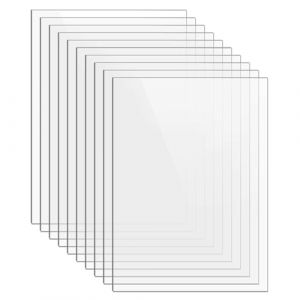 Szaboviktoria 10 Pièces 10 X 15 cm Plexiglass 1mm, Plexiglass Plaque Transparent, Plaque Plexiglas Transparent, Plaque Plastique Rigide, Plaque Acrylique Transparente, Pour Cadres Photo, Peinture (Sapeevi Store, neuf)