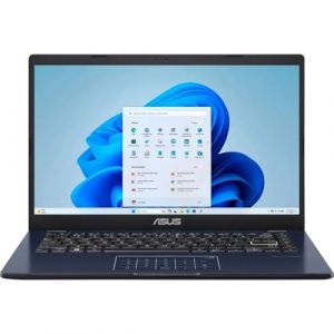ASUS Ordinateur portable, &eacute;cran FHD de 14 po, Intel Pentium Silver N6000, 4 Go de RAM, 64 Go de stockage eMMC, Windows 11 Home en mode S, carte graphique Intel UHD, noir &eacute;toil&eacute;, E410KA-PM464 (Bigbox trade, neuf)