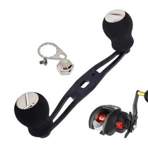 Tuxxjzm Remplacement pour poign&eacute;e de moulinet de p&ecirc;che, poign&eacute;e de moulinet de p&ecirc;che Eva Power, poign&eacute;e de roue de rechange Rocker Arm Grip Poign&eacute;e pour Baitcast Reel Manivelle Bras Accessoires (ShengJJ, neuf)